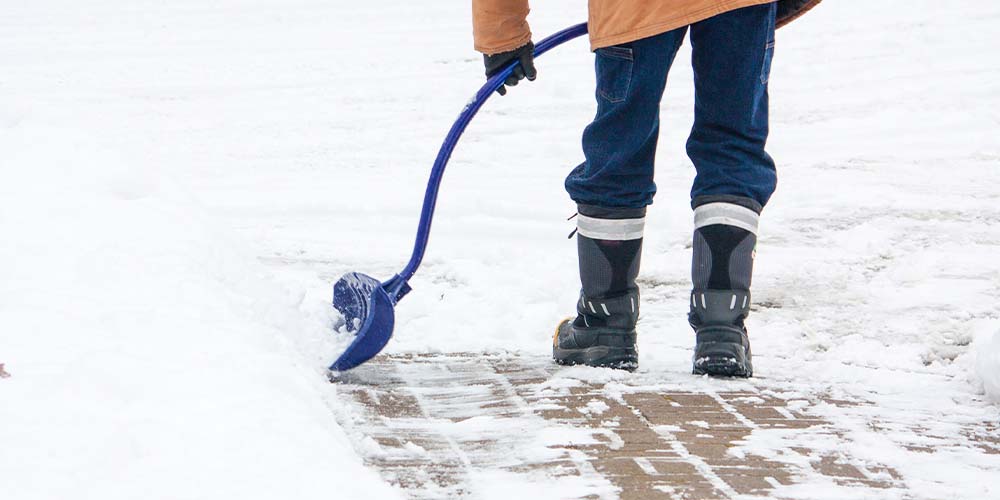 To shovel deals snow