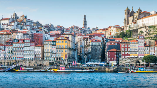 Porto City on the Douro River